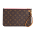 Louis Vuitton Neverfull Pouch, back view